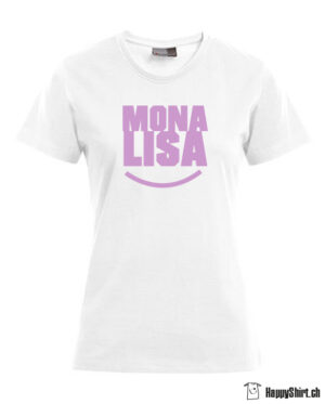 T-Shirt "Mona Lisa" von HappyShirt